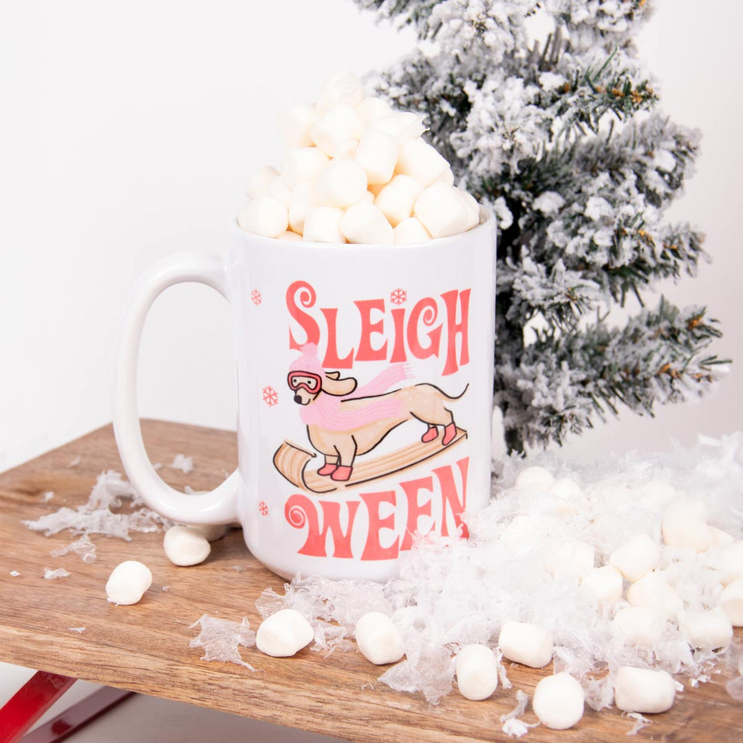 sleigh ween 15 oz mug - bean goods