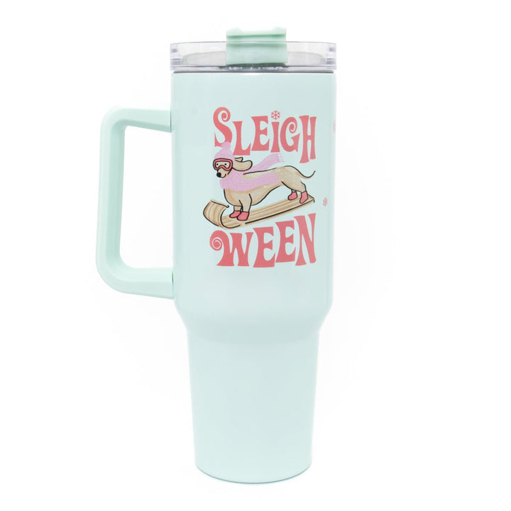 sleigh ween 40 oz tumbler - bean goods