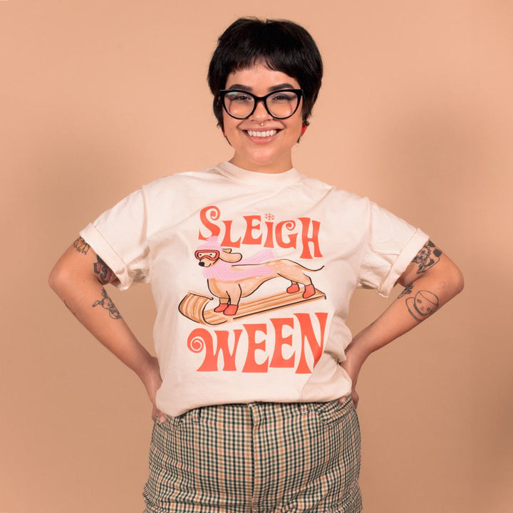 sleigh ween unisex tee - bean goods