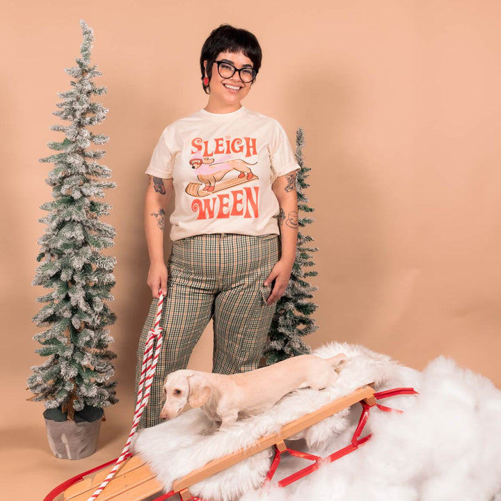 sleigh ween unisex tee - bean goods