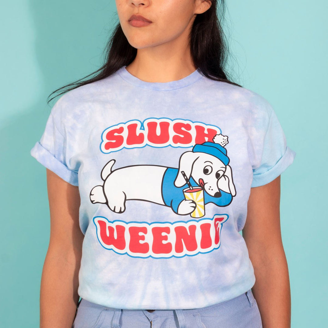 slush weenie unisex tee | tie - dye - bean goods