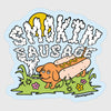 smokin' sausage sticker