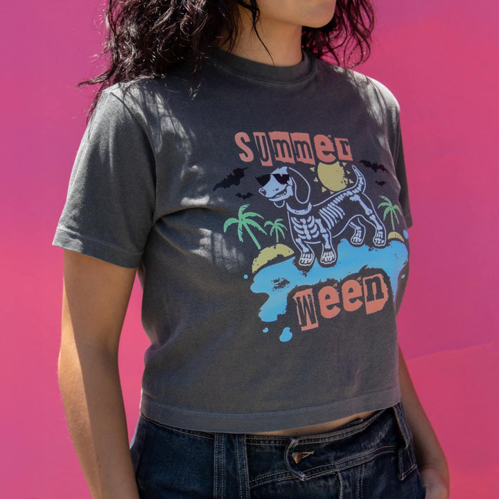 summerween unisex boxy tee - bean goods