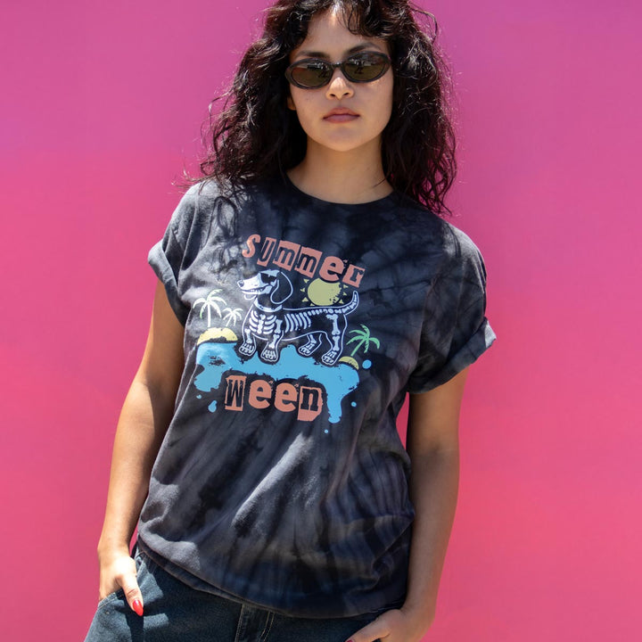 summerween unisex tee | tie - dye - bean goods