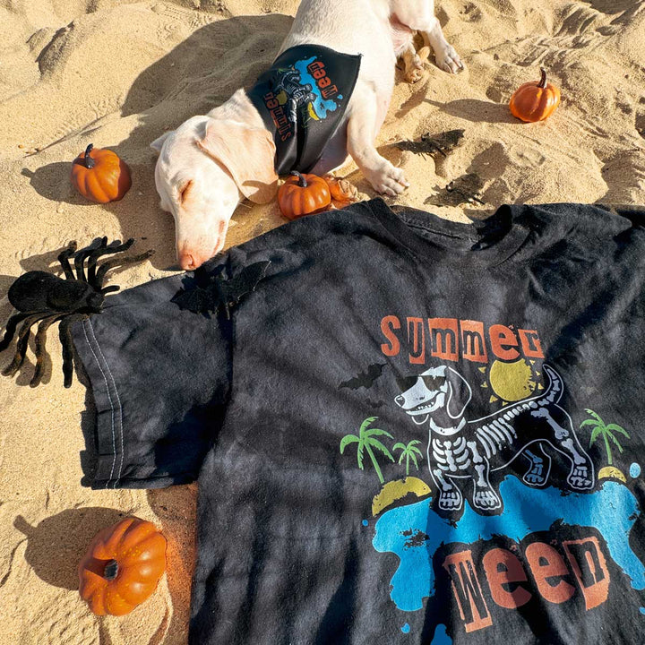 summerween unisex tee | tie - dye - bean goods
