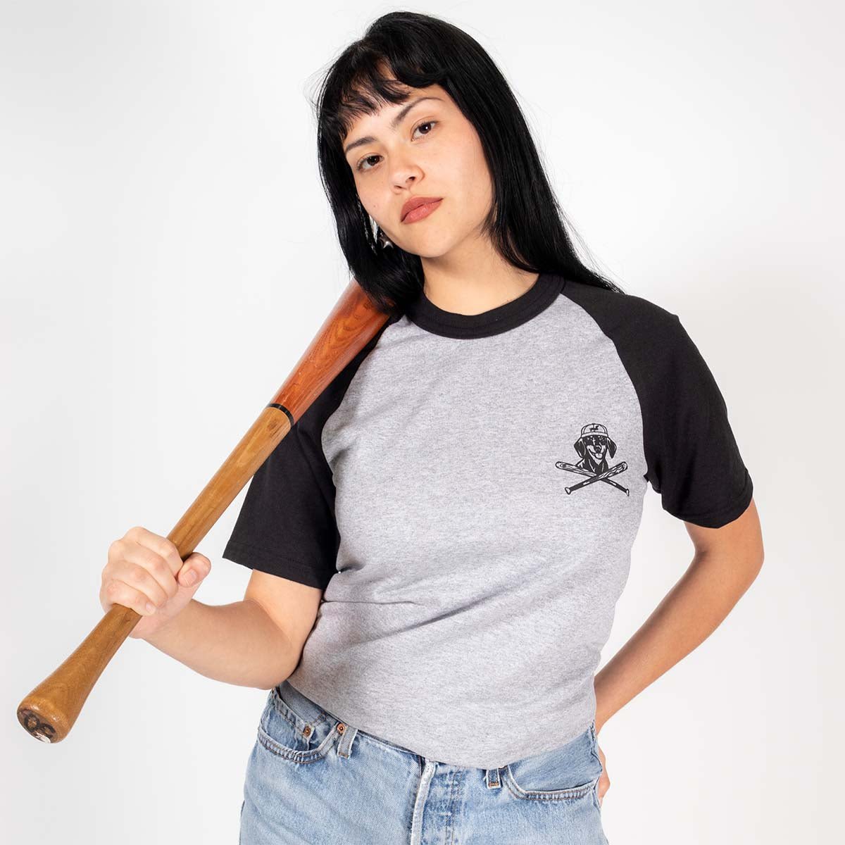 swingin’ wieners baseball club unisex short sleeve baseball tee - bean goods