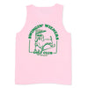 swingin’ wieners golf club unisex tank | caddy pink