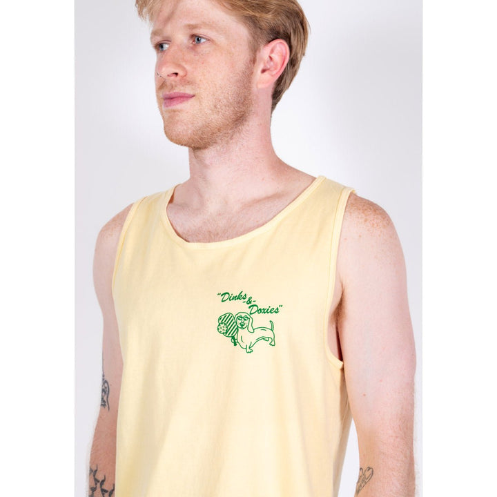 swingin’ wieners pickle ball unisex tank | banana - bean goods