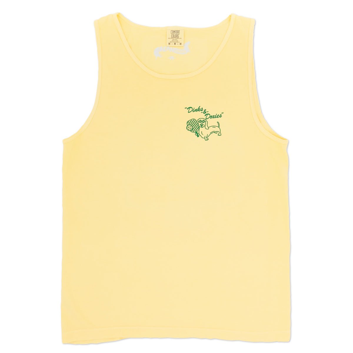 swingin’ wieners pickle ball unisex tank | banana - bean goods