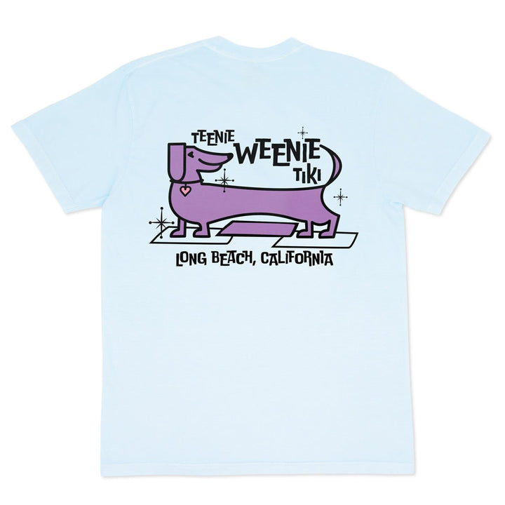 teenie weenie tiki bar unisex tee | blue - bean goods
