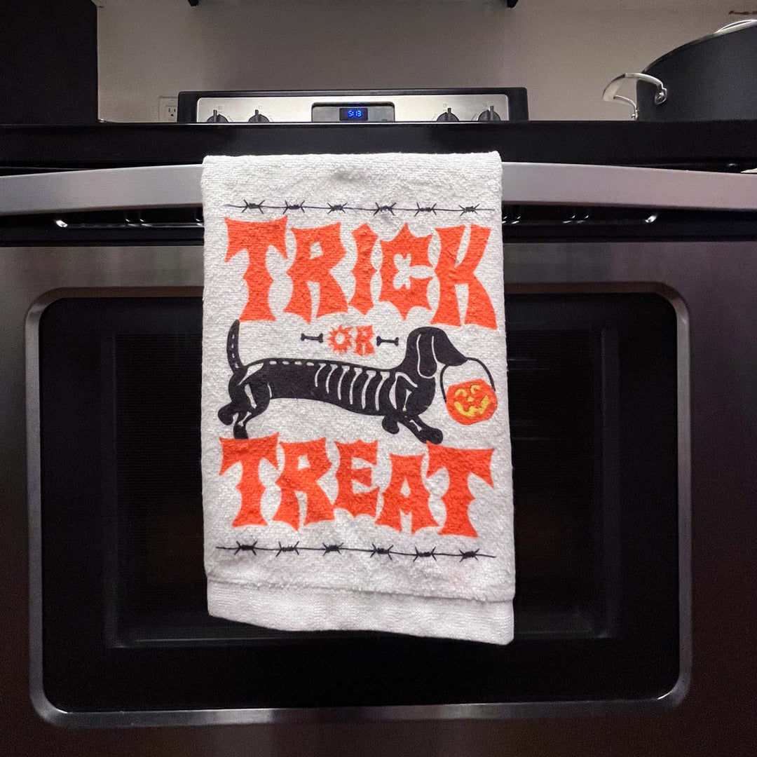 trick or treat hand towel - bean goods