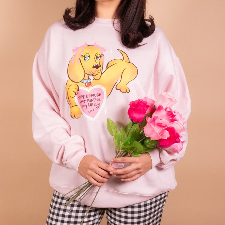 very demure unisex crew sweatshirt - bean goods