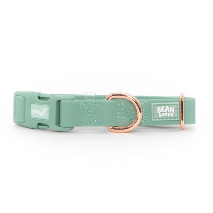 waterproof easy - clean collar | sage - bean goods