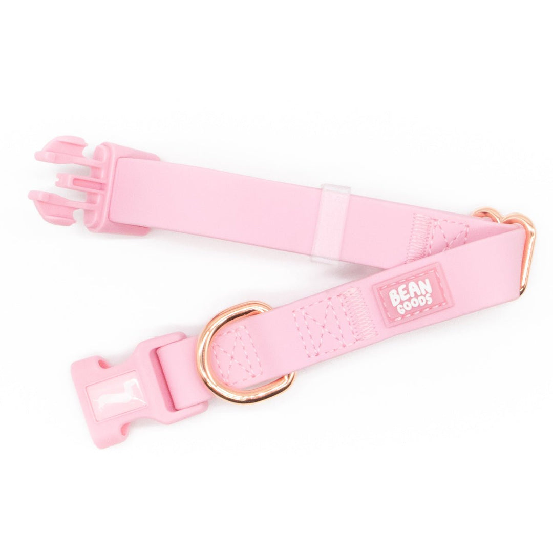 waterproof easy - clean collar | ween pink - bean goods