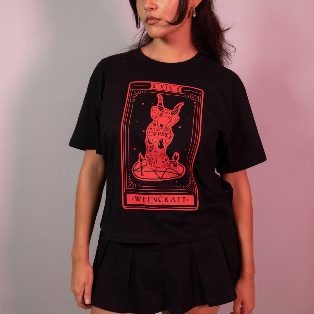 weencraft women’s boxy tee - bean goods