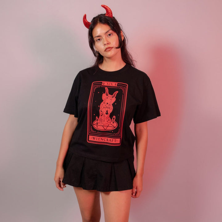 weencraft women’s boxy tee - bean goods