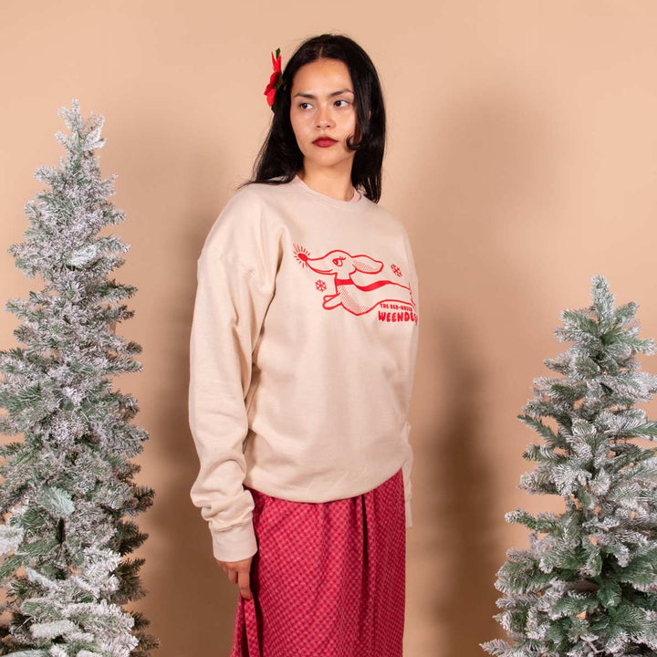 weendeer unisex crew sweatshirt - bean goods