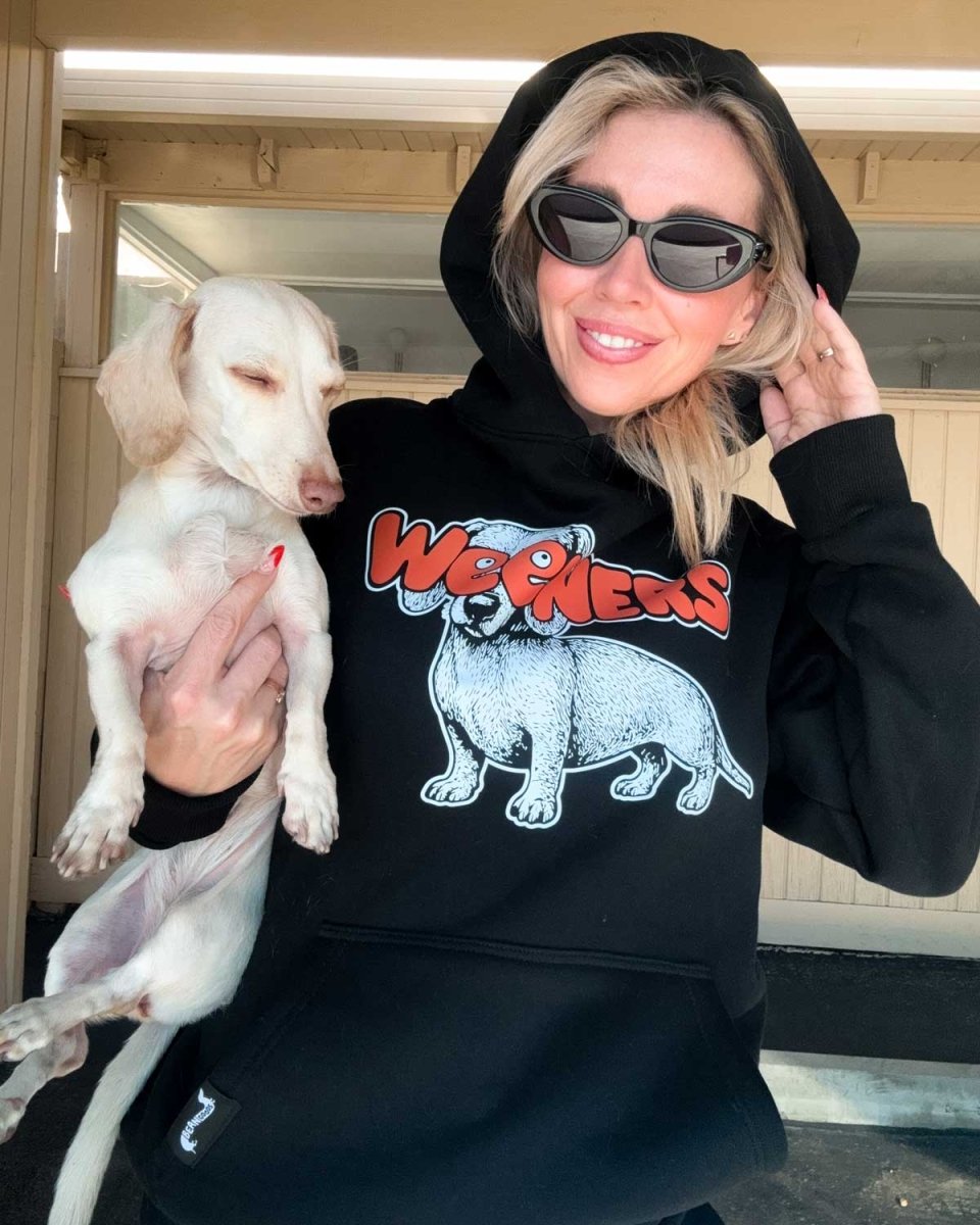 weeners unisex hoodie - bean goods
