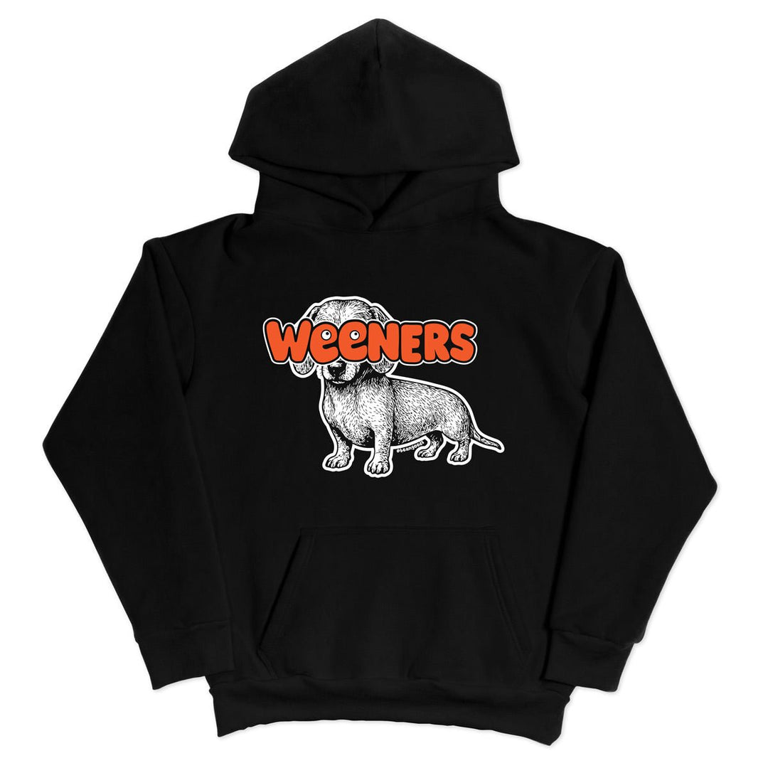 weeners unisex hoodie - bean goods