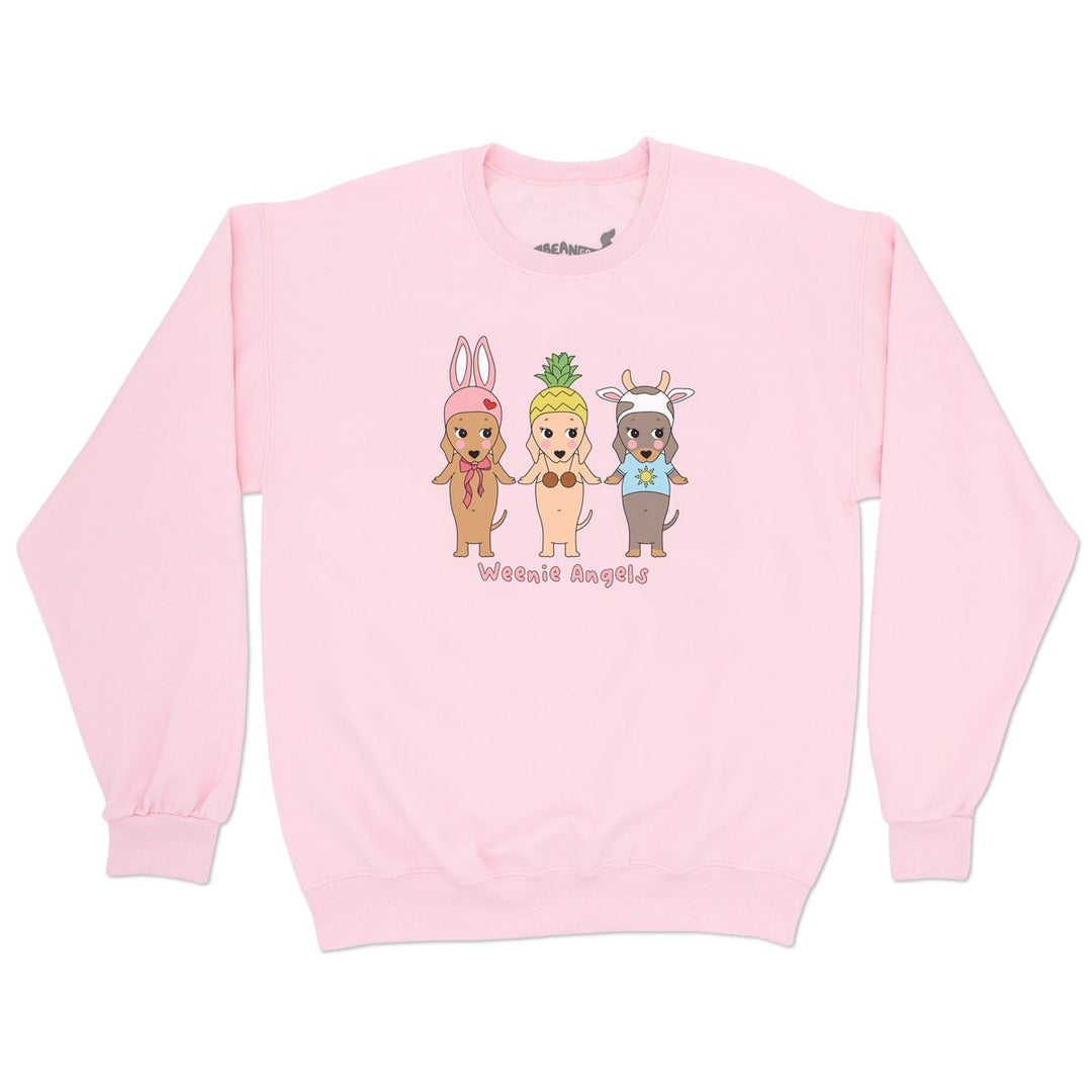 weenie angels unisex crew sweatshirt - bean goods