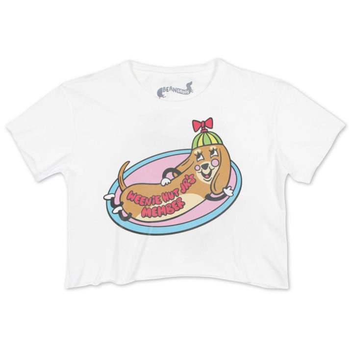 weenie hut jr’s cropped tee - bean goods