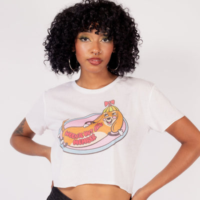 weenie hut jr’s cropped tee - bean goods