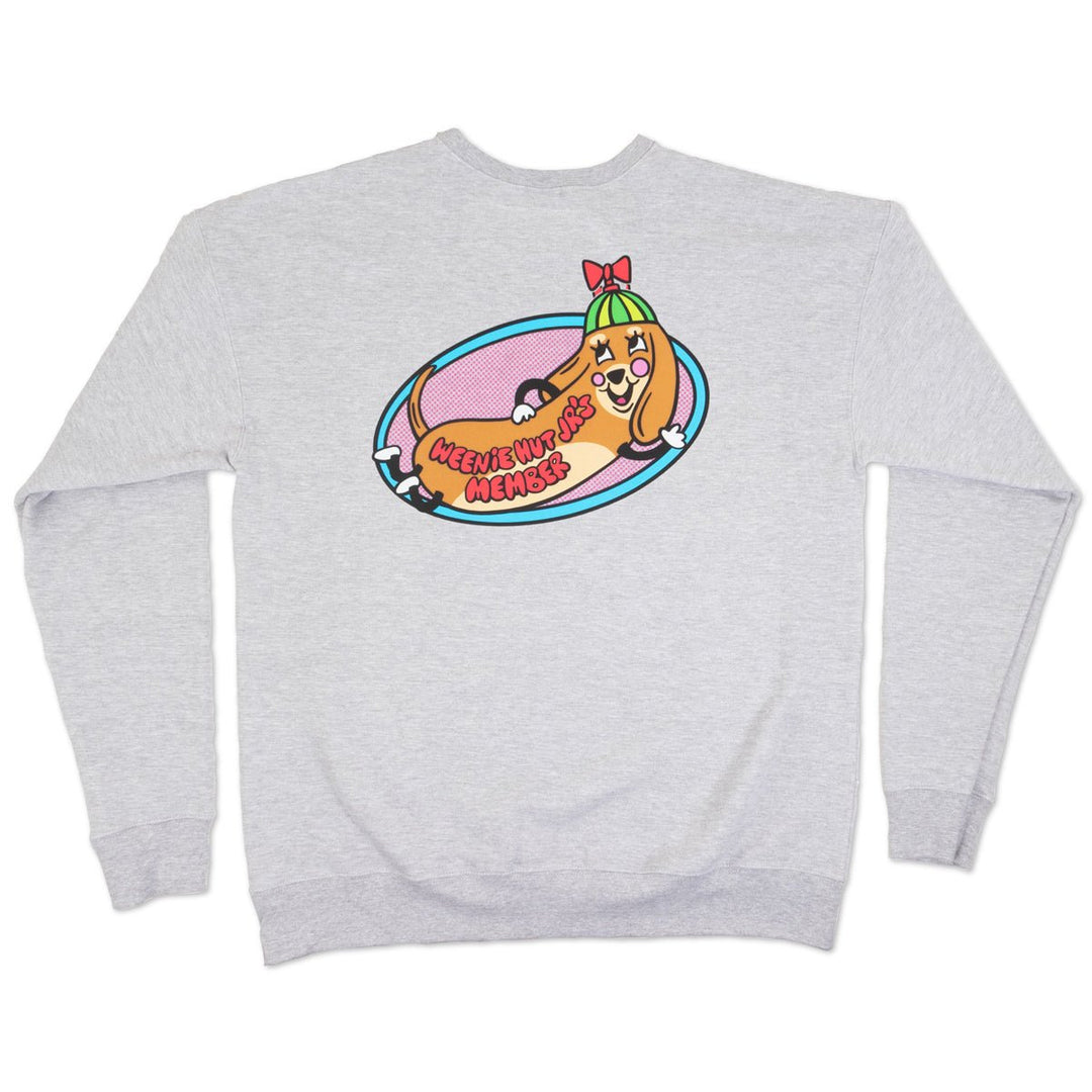 weenie hut jr’s unisex crew sweatshirt - bean goods