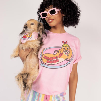 weenie hut jr’s unisex tee | bubblegum - bean goods