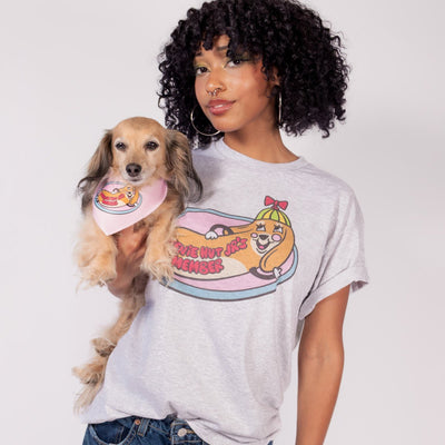 weenie hut jr’s unisex tee | grillin’ grey - bean goods