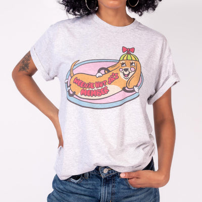 weenie hut jr’s unisex tee | grillin’ grey - bean goods