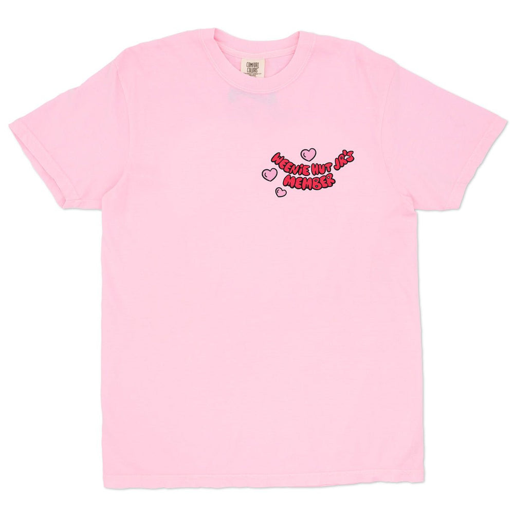 weenie hut jr’s unisex tee | ween pink - bean goods