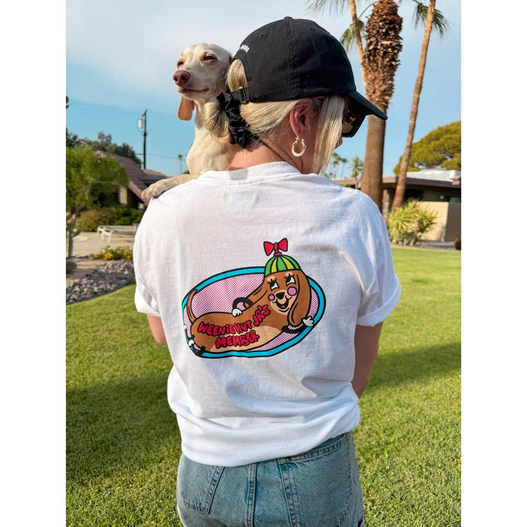 weenie hut jr’s unisex tee | white - bean goods