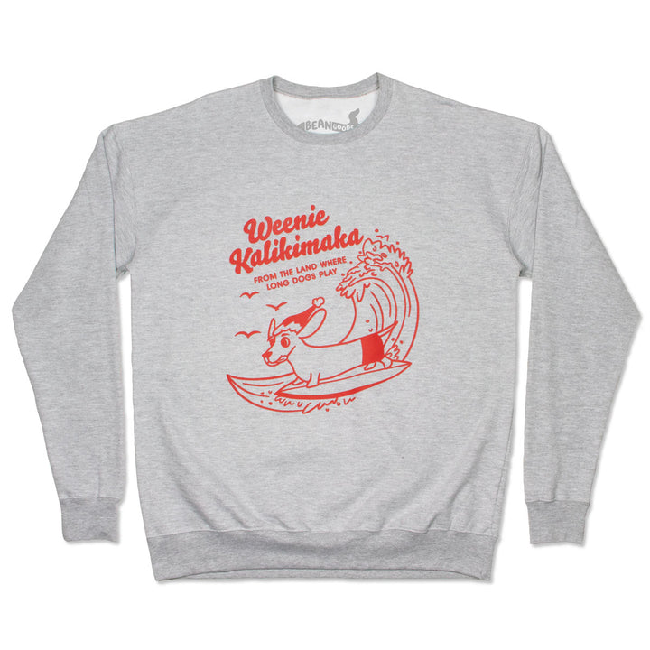 weenie kalikimaka unisex crew sweatshirt - bean goods