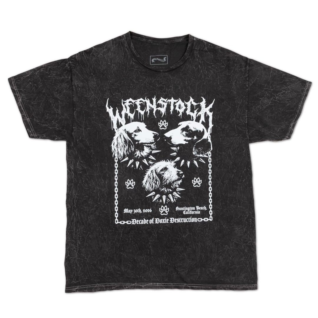 weenstock '26 festival tee | midnight mineral wash - bean goods