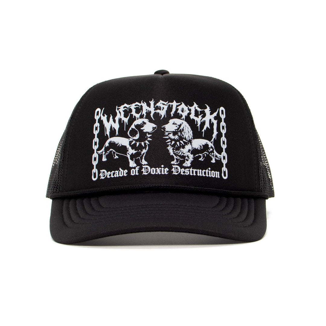 weenstock '26 trucker hat - bean goods