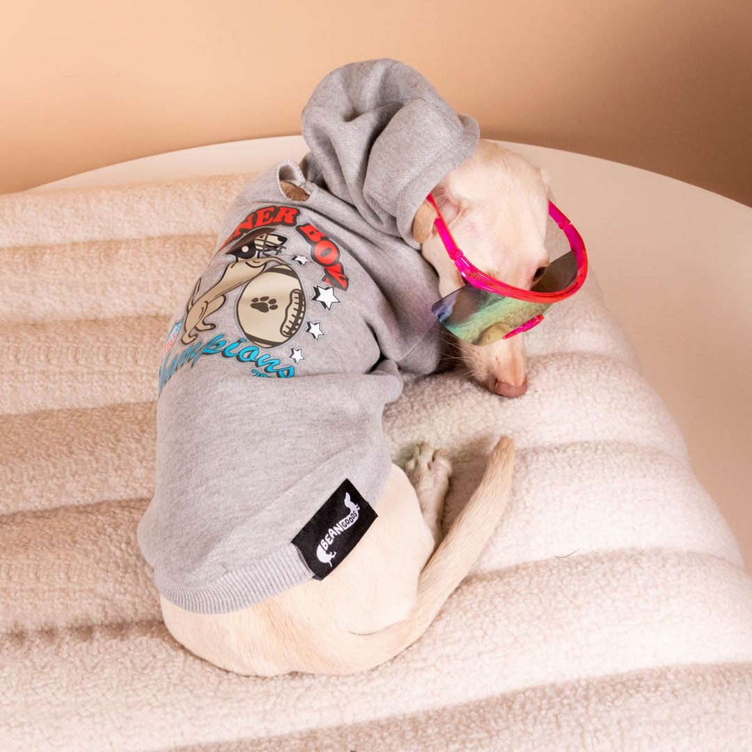 wiener bowl doxie hoodie - bean goods