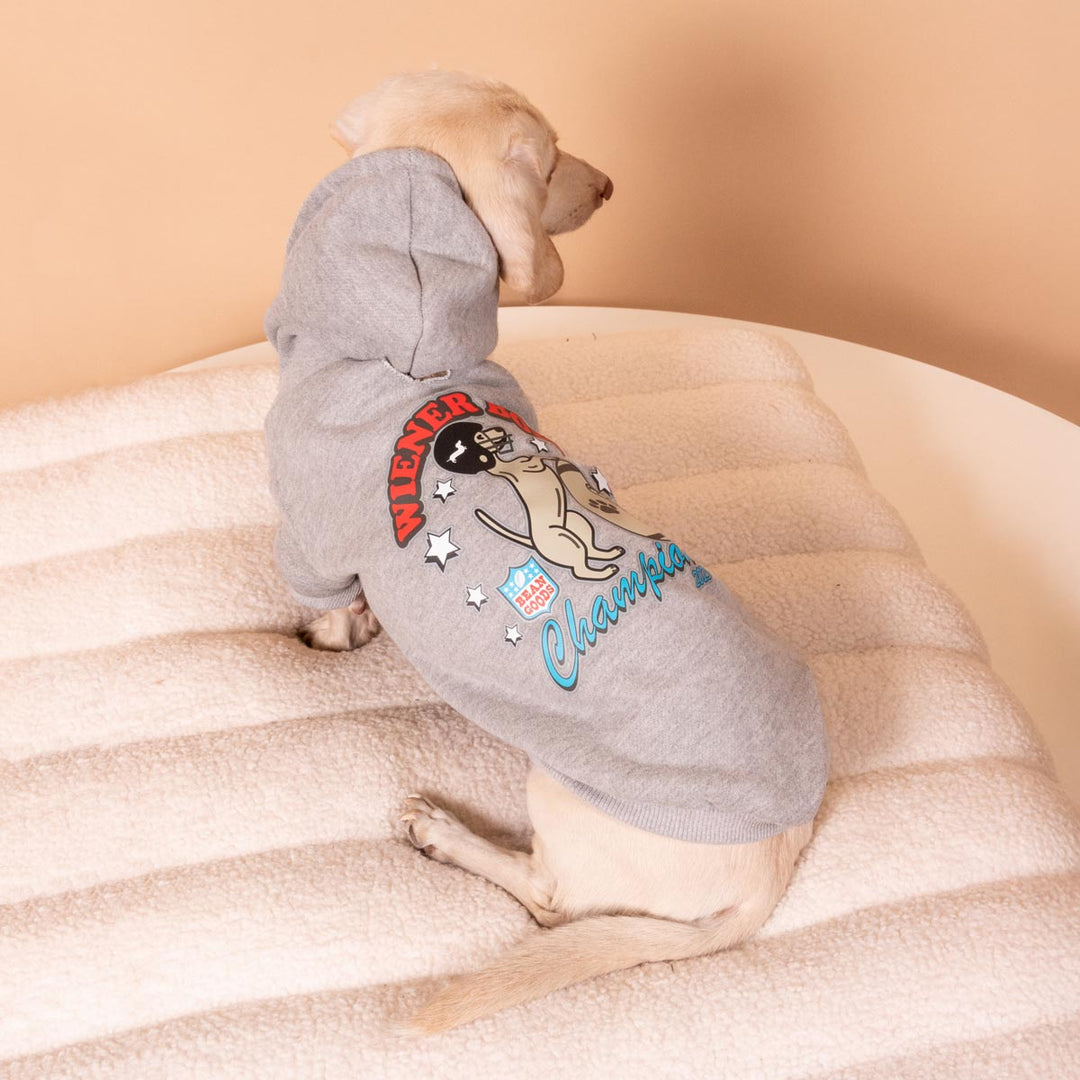 wiener bowl doxie hoodie - bean goods