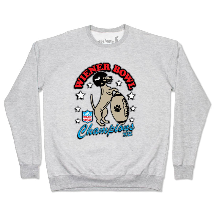 wiener bowl unisex crew sweatshirt - bean goods