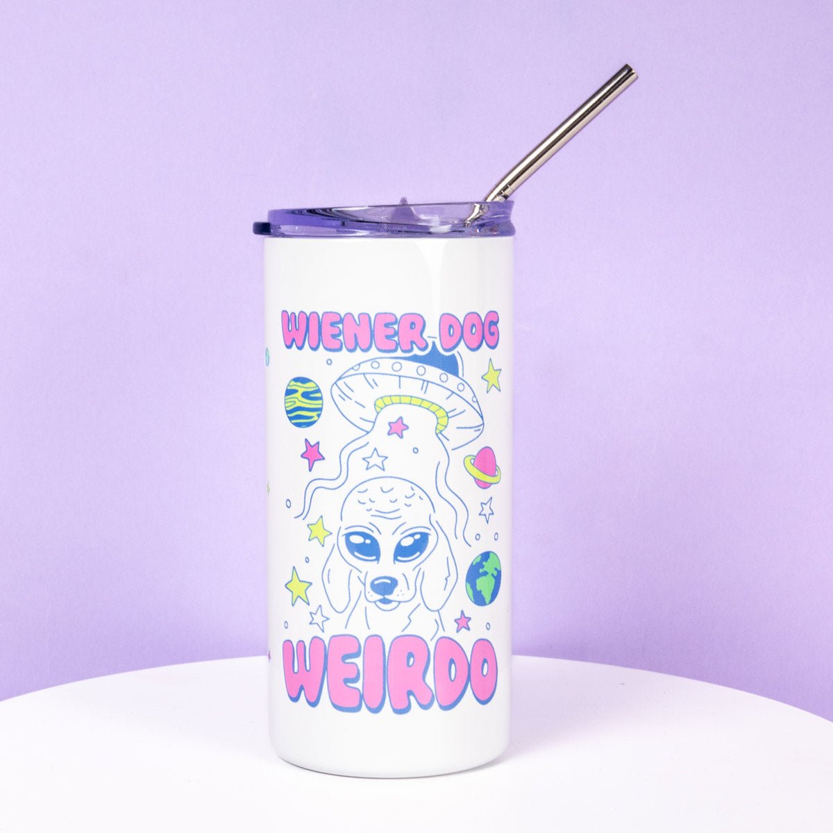 wiener dog weirdo tumbler - bean goods