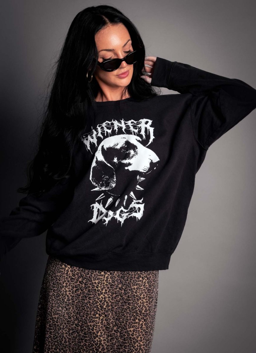 wiener dogs unisex crew - bean goods