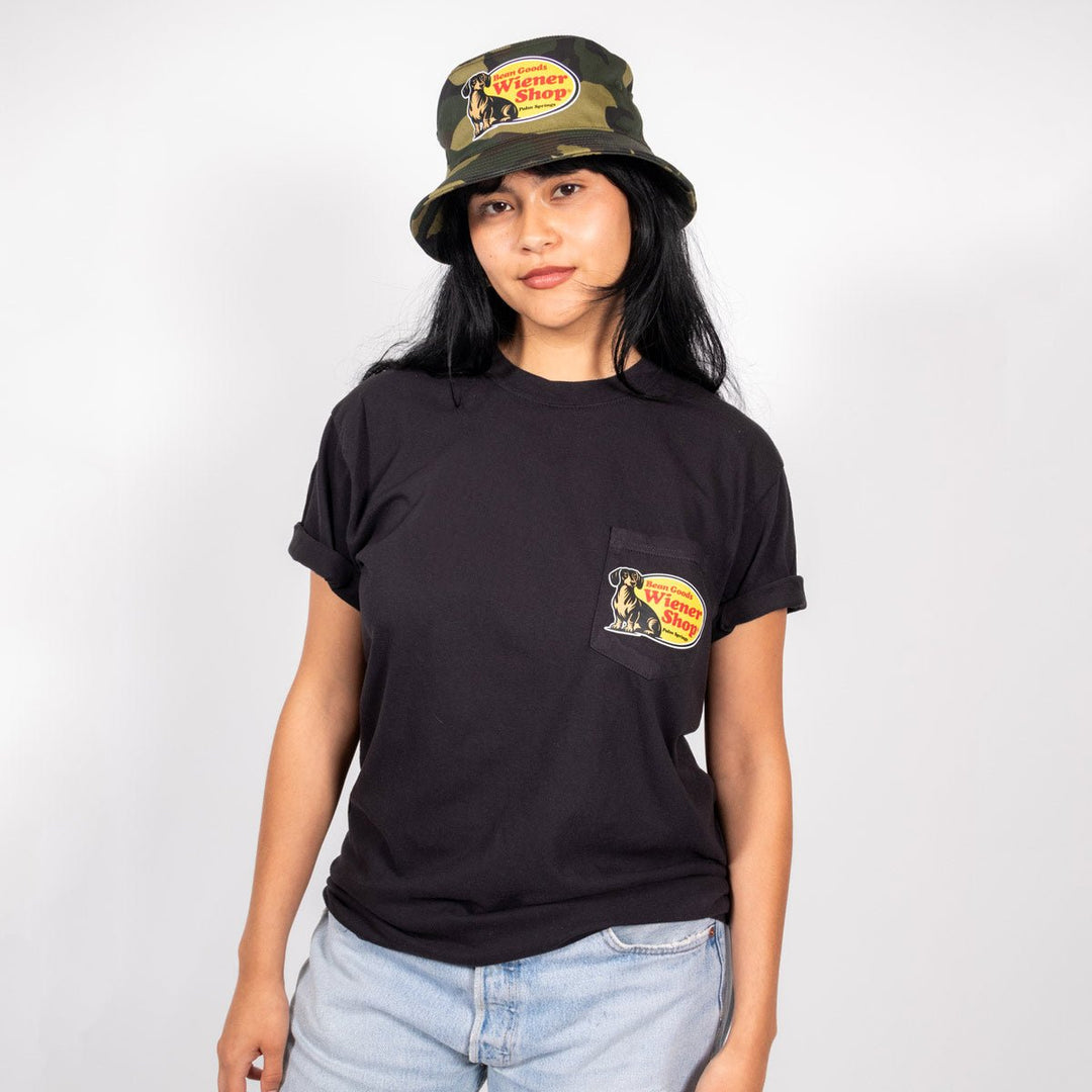 wiener shop bucket hat - bean goods