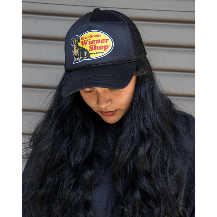 wiener shop hat | black - bean goods