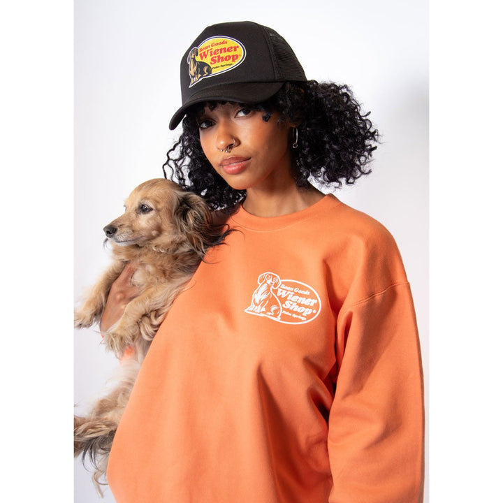 wiener shop unisex crew sweatshirt - bean goods