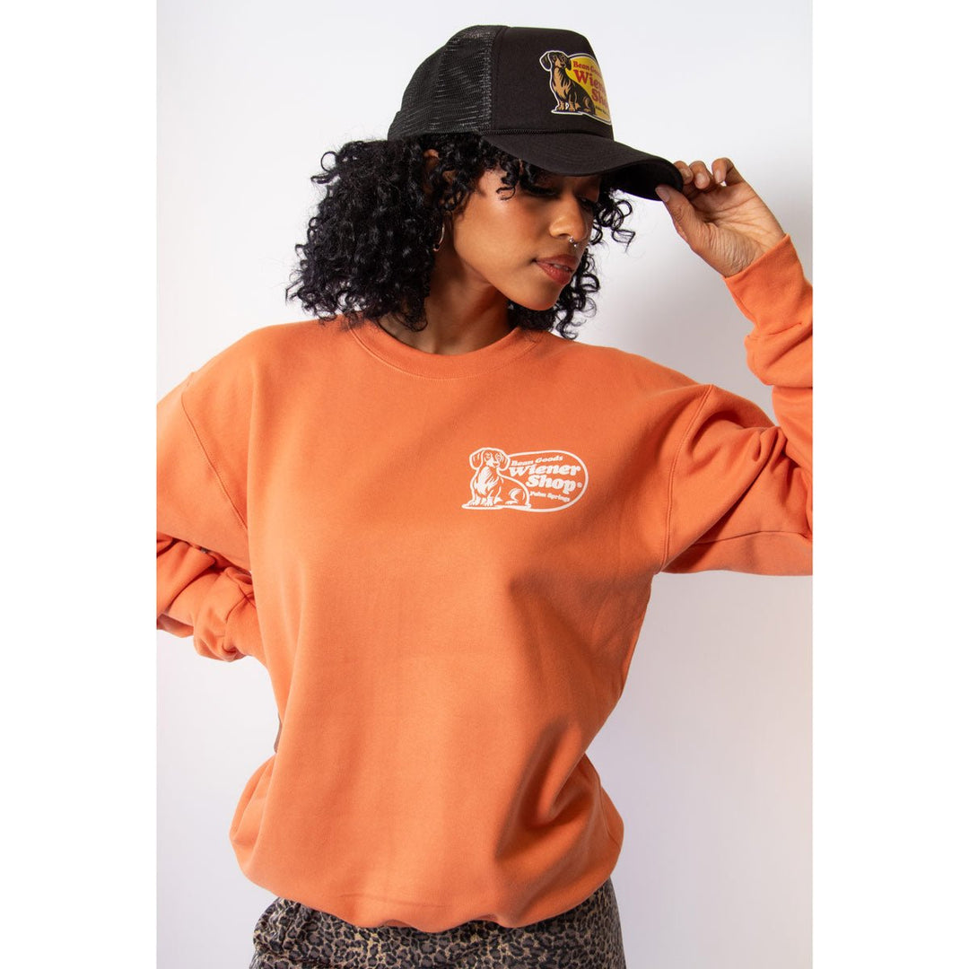 wiener shop unisex crew sweatshirt - bean goods