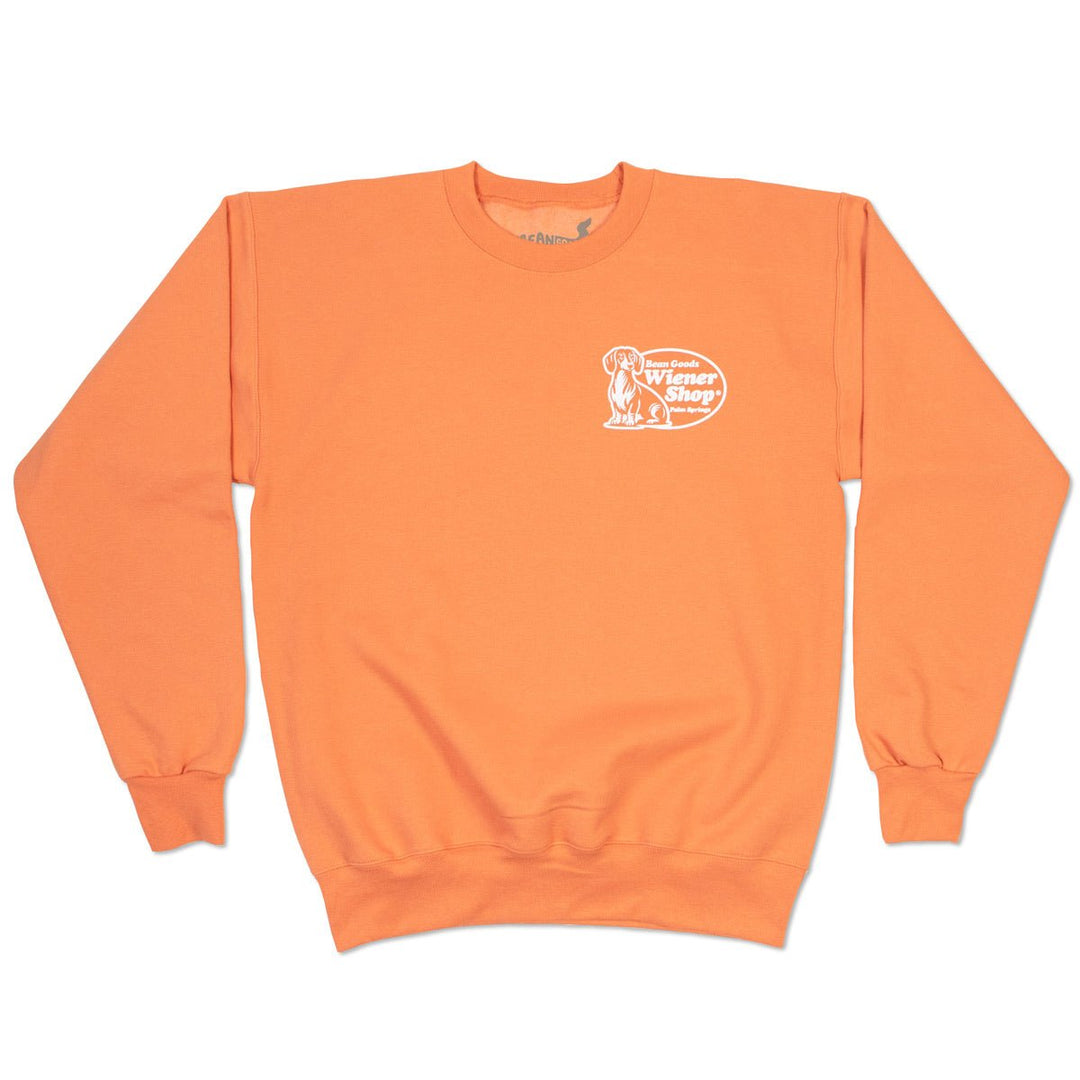 wiener shop unisex crew sweatshirt - bean goods