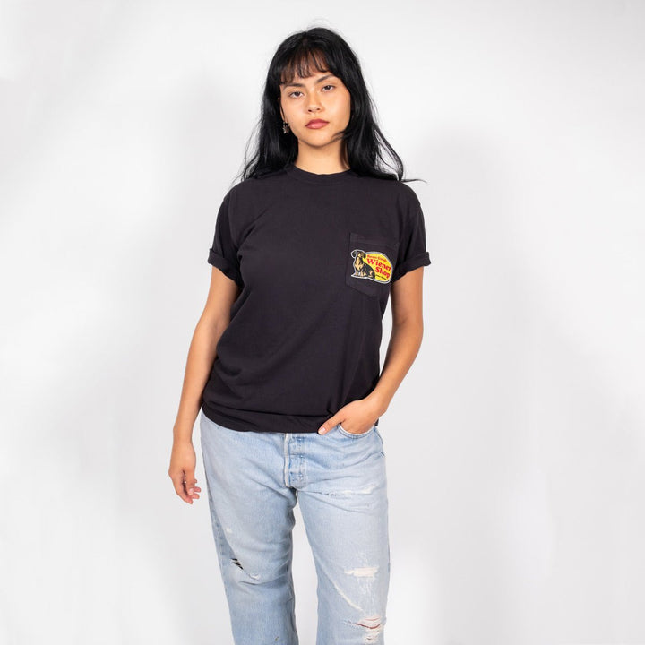 wiener shop unisex pocket tee - bean goods