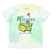 wieners golf tournament unisex tie-dye tee