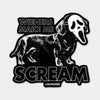 wieners make me scream sticker