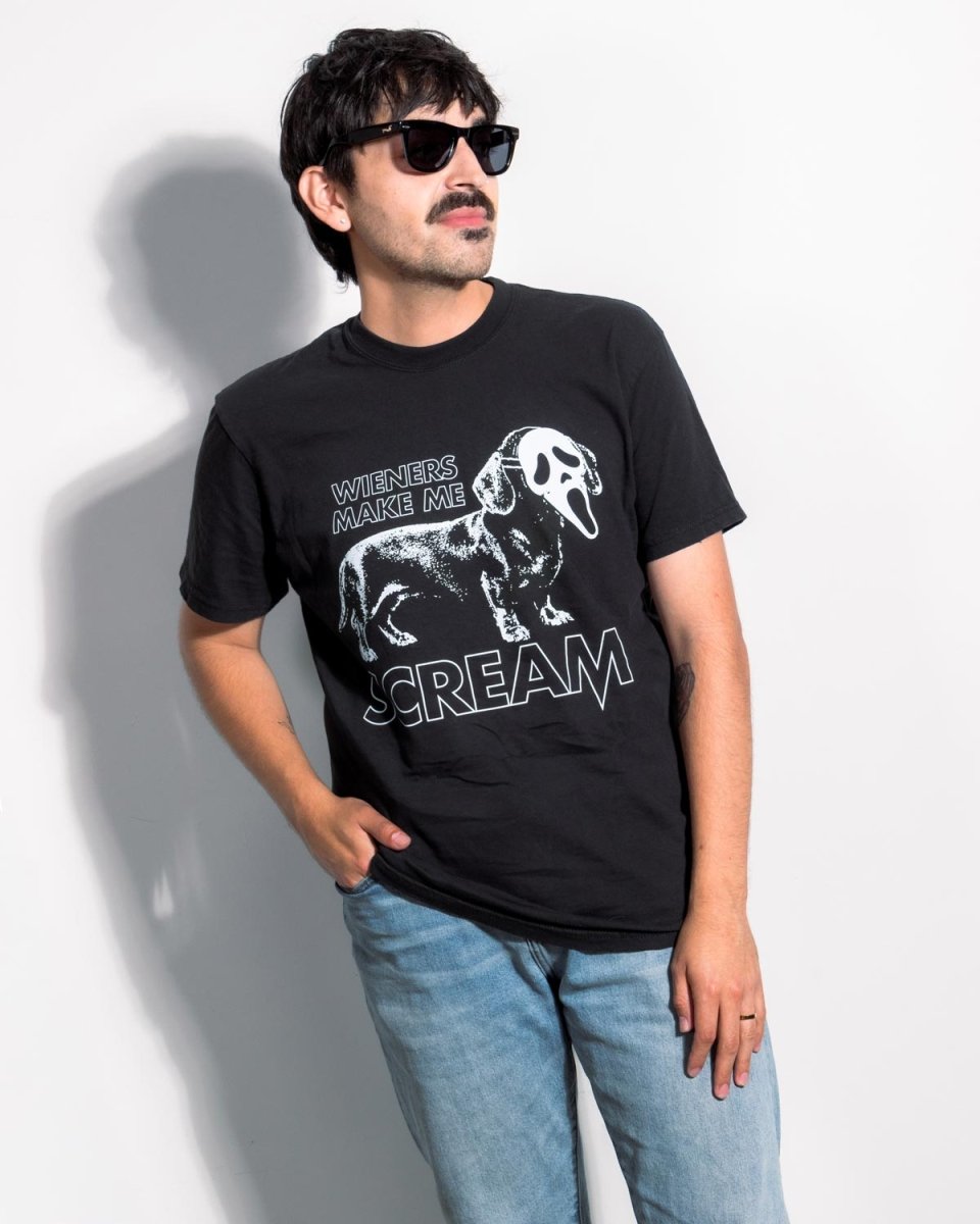 wieners make me scream unisex tee - bean goods