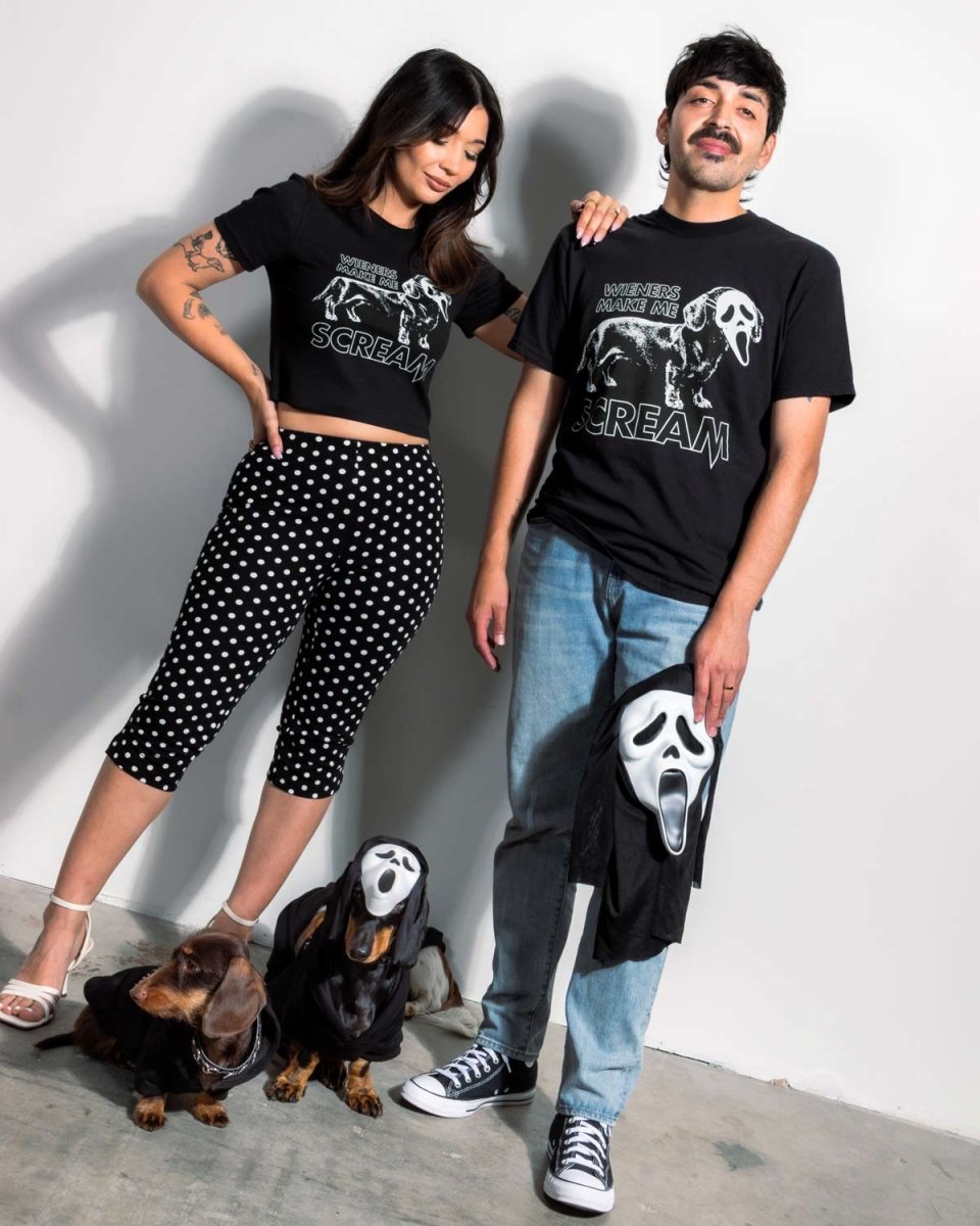 wieners make me scream unisex tee - bean goods